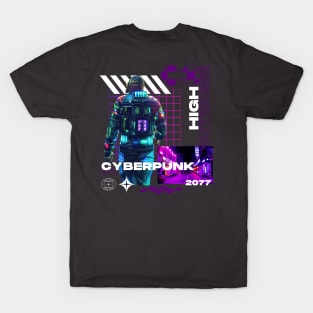 Cyberpunk phonk futuristic T-Shirt